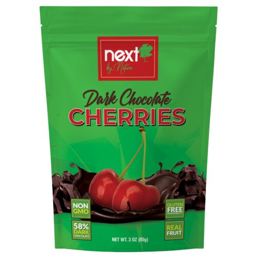 Next by Nature Dark Choc Cherries 3 oz